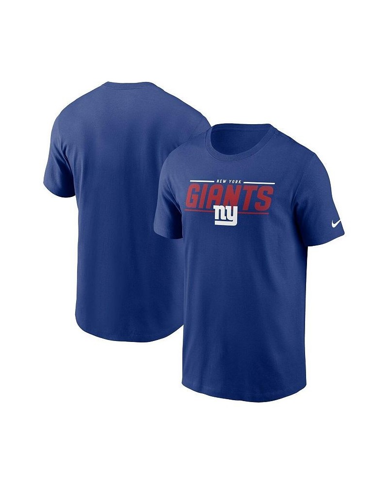 Men's Royal New York Giants Muscle T-shirt $18.00 T-Shirts