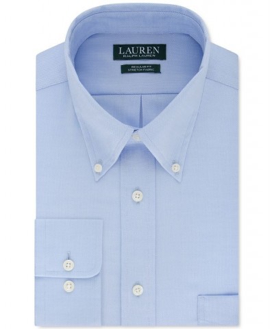 Men's Ultraflex Regular-Fit Dress Shirt Blue $25.08 Dress Shirts