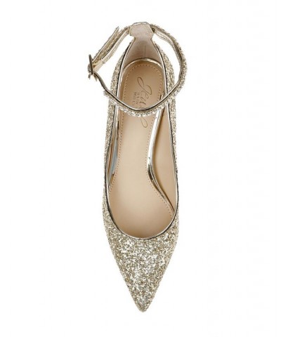 Women's Jamila Evening Pump Gold $36.89 Shoes