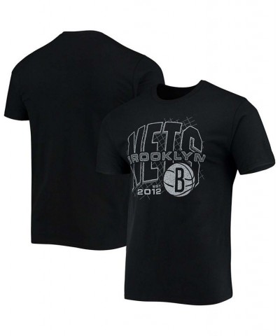 Men's Black Brooklyn Nets Playground T-shirt $22.94 T-Shirts