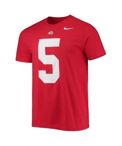 Men's Garrett Wilson Scarlet Ohio State Buckeyes 2022 NFL Draft Name and Number T-shirt $20.00 T-Shirts