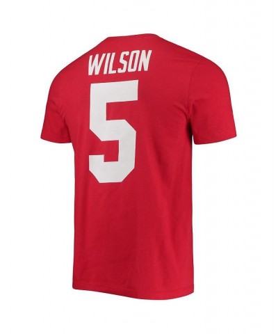 Men's Garrett Wilson Scarlet Ohio State Buckeyes 2022 NFL Draft Name and Number T-shirt $20.00 T-Shirts