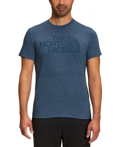 Men's Half Dome Tri-Blend T-Shirt Blue $13.65 T-Shirts