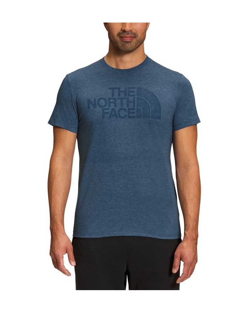 Men's Half Dome Tri-Blend T-Shirt Blue $13.65 T-Shirts