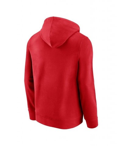 Men's Branded Scarlet Nebraska Huskers Favorite Longshot Pullover Hoodie $23.03 Sweatshirt