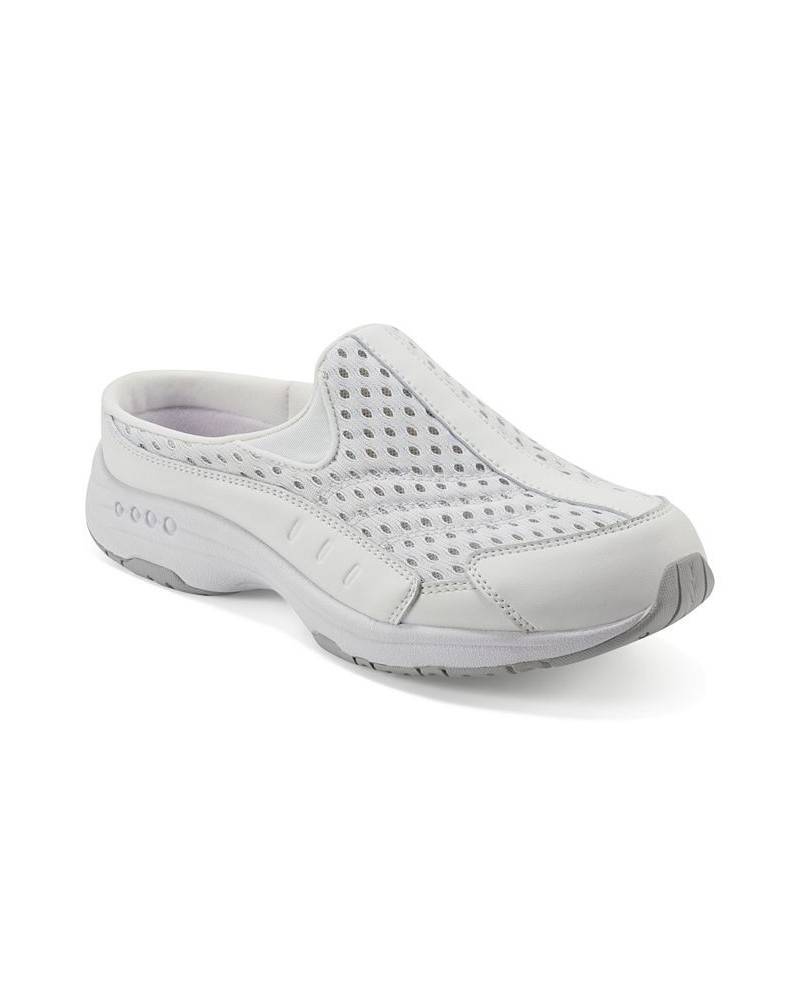 Women's Traveltime Round Toe Casual Slip-On Mules PD02 $40.29 Shoes