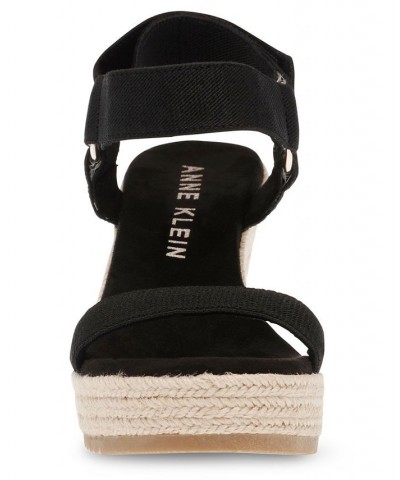 Women's Wit Wedge Sandal Black $45.54 Shoes