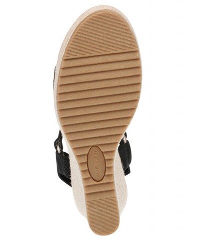 Women's Wit Wedge Sandal Black $45.54 Shoes