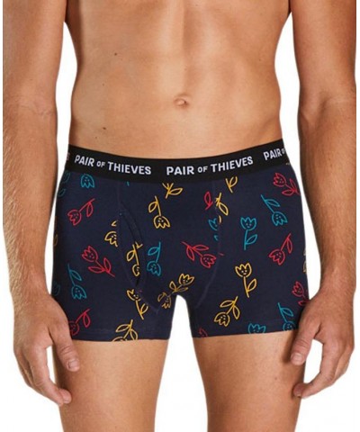 Men's SuperSoft 2-Pk. Logo Waistband 1-1/2" Trunks Multi $19.24 Underwear