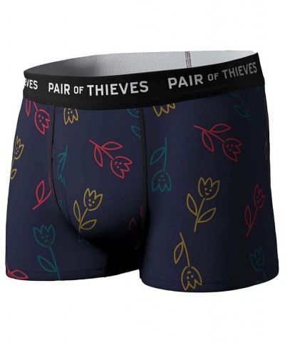 Men's SuperSoft 2-Pk. Logo Waistband 1-1/2" Trunks Multi $19.24 Underwear