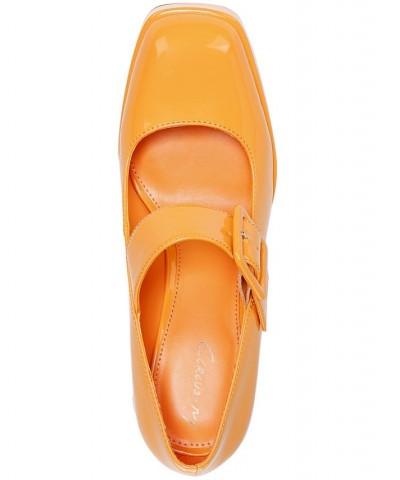 Circus by Sam Edelman Khiara Platform Mary Jane Pumps Orange $39.00 Shoes