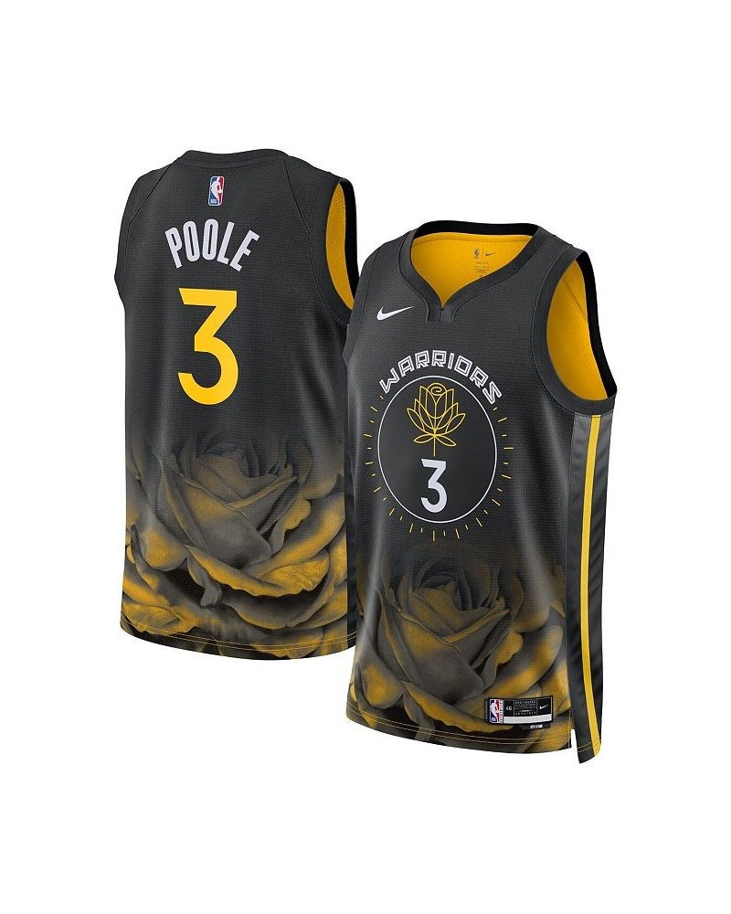 Unisex Jordan Poole Black Golden State Warriors 2022/23 Swingman Jersey - City Edition $55.90 Jersey