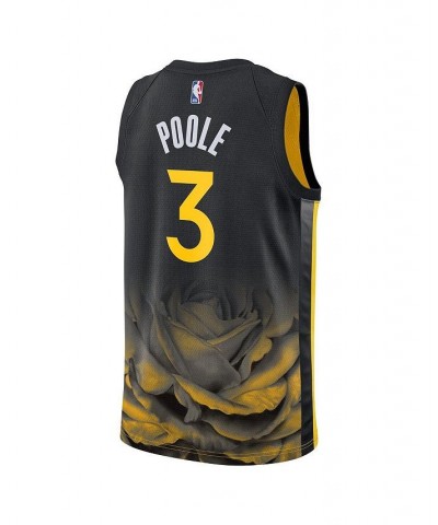 Unisex Jordan Poole Black Golden State Warriors 2022/23 Swingman Jersey - City Edition $55.90 Jersey