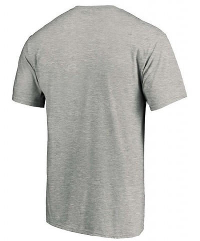 Men's Heather Gray Seattle Kraken Big and Tall Primary Logo T-shirt $16.66 T-Shirts