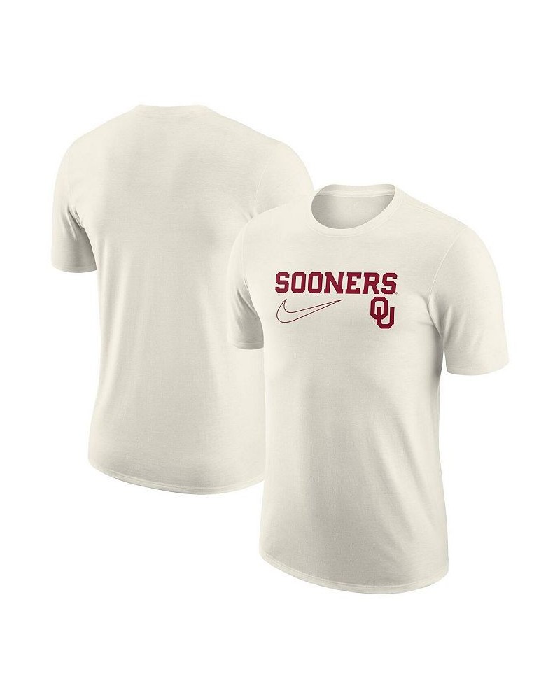 Men's Natural Oklahoma Sooners Swoosh Max90 T-shirt $25.64 T-Shirts