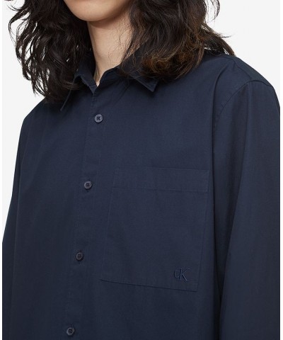 Men's Solid Patch Pocket Button Down Easy Shirt PD03 $27.49 Shirts