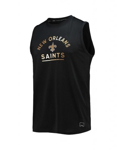 Men's Black New Orleans Saints Rebound Tank Top $28.59 T-Shirts