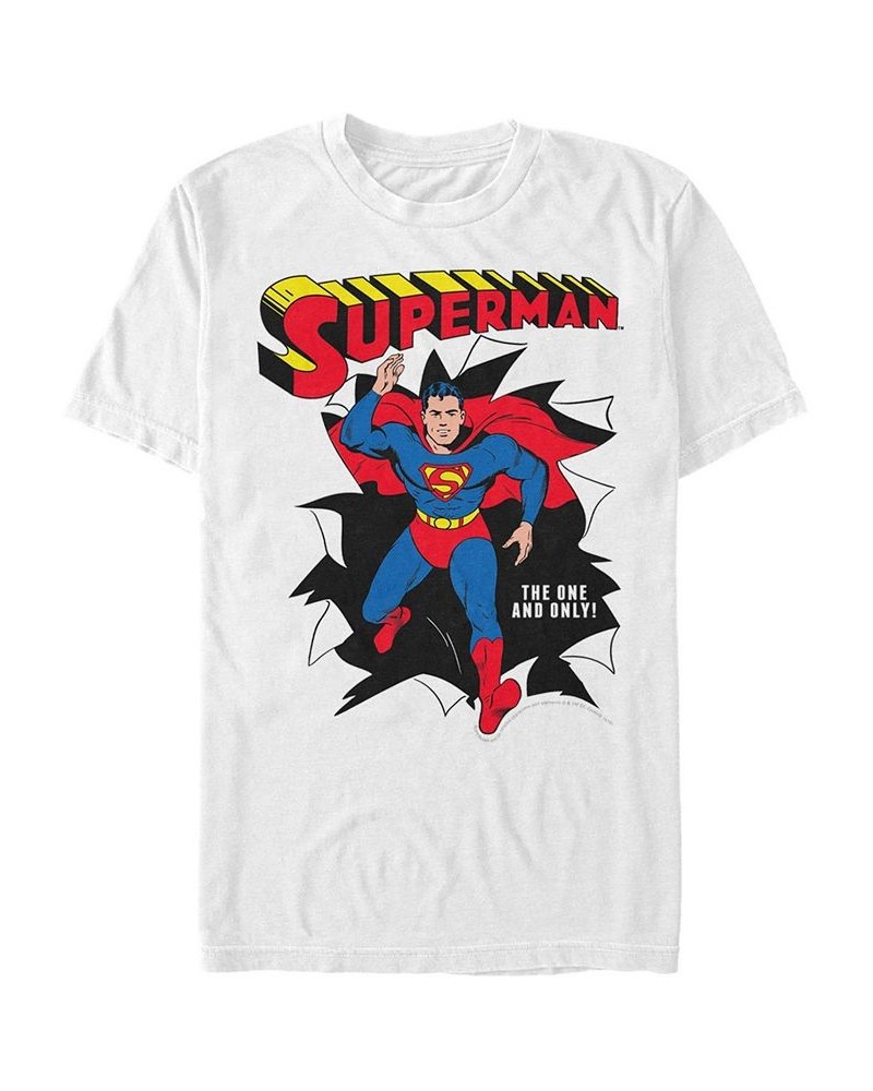 DC Men's Superman Running Pose Short Sleeve T-Shirt $17.84 T-Shirts