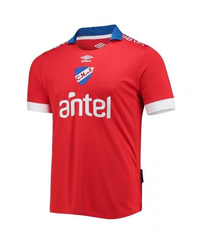 Men's Red Club Nacional de Football 2022/23 Away Replica Jersey $47.30 Jersey