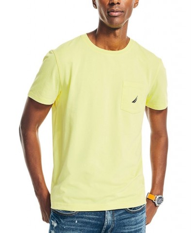 Men's Classic-Fit Solid Crew Neck Pocket T-Shirt PD11 $14.96 T-Shirts