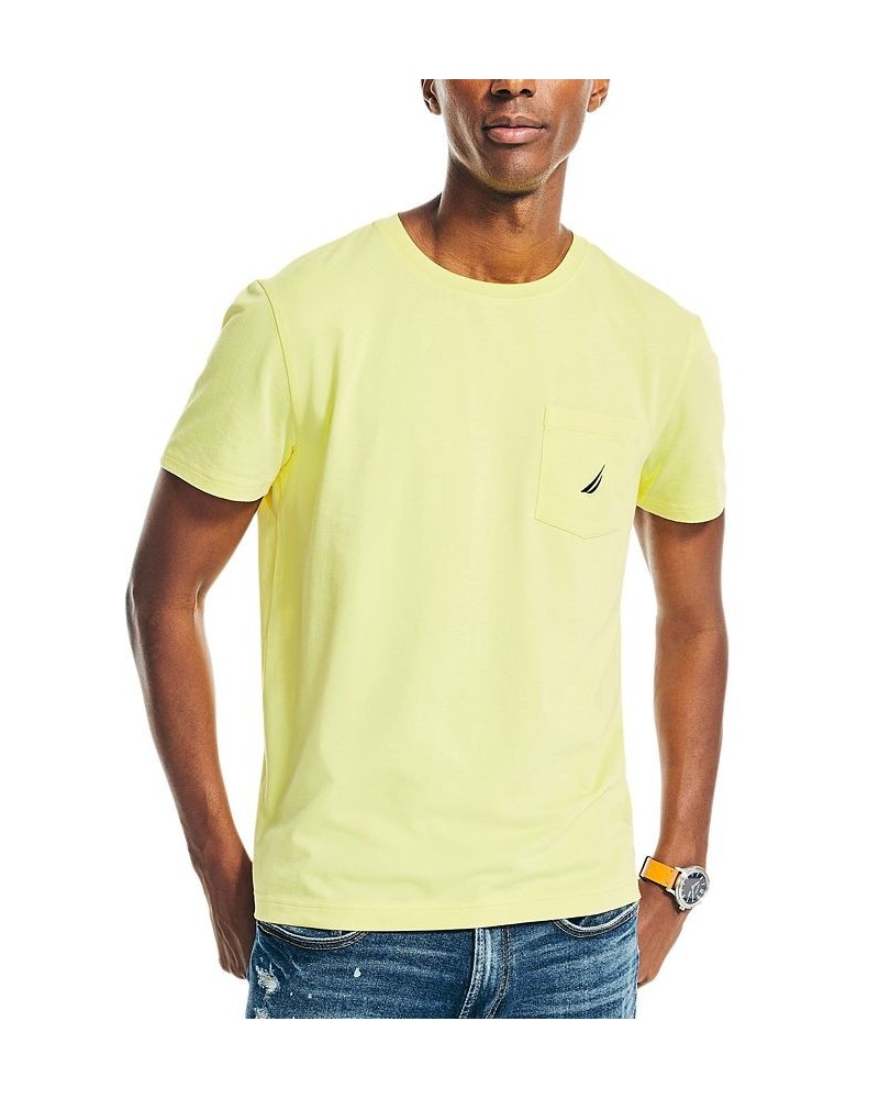 Men's Classic-Fit Solid Crew Neck Pocket T-Shirt PD11 $14.96 T-Shirts