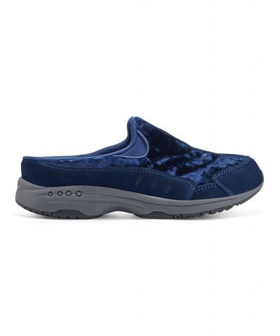 Women's Traveltime Round Toe Casual Slip-on Mules PD02 $41.87 Shoes