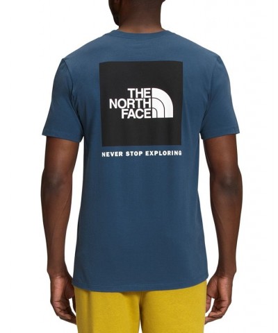 Men's Box NSE 'Never Stop Exploring' T-shirt Blue $15.75 T-Shirts