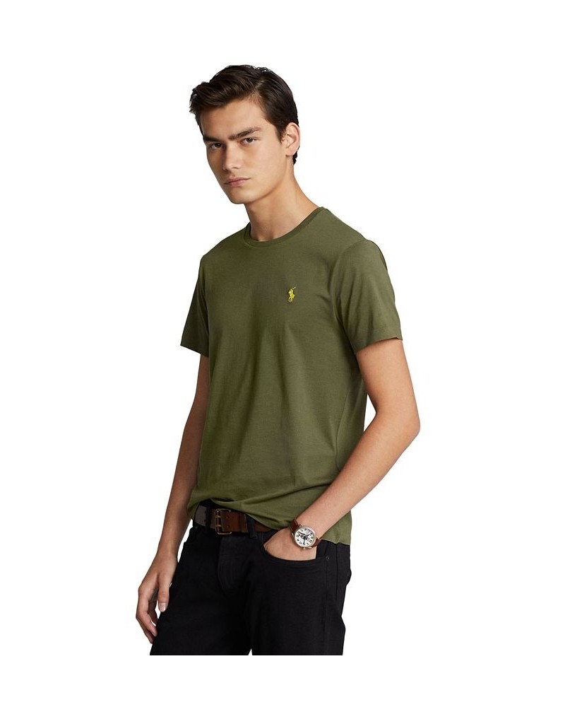 Classic Fit Jersey Crewneck T-Shirt Green $31.85 T-Shirts