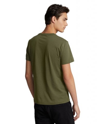 Classic Fit Jersey Crewneck T-Shirt Green $31.85 T-Shirts