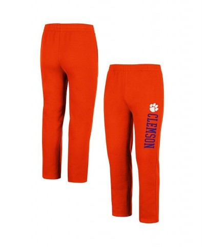 Men's Orange Clemson Tigers Fleece Pants $23.65 Pants