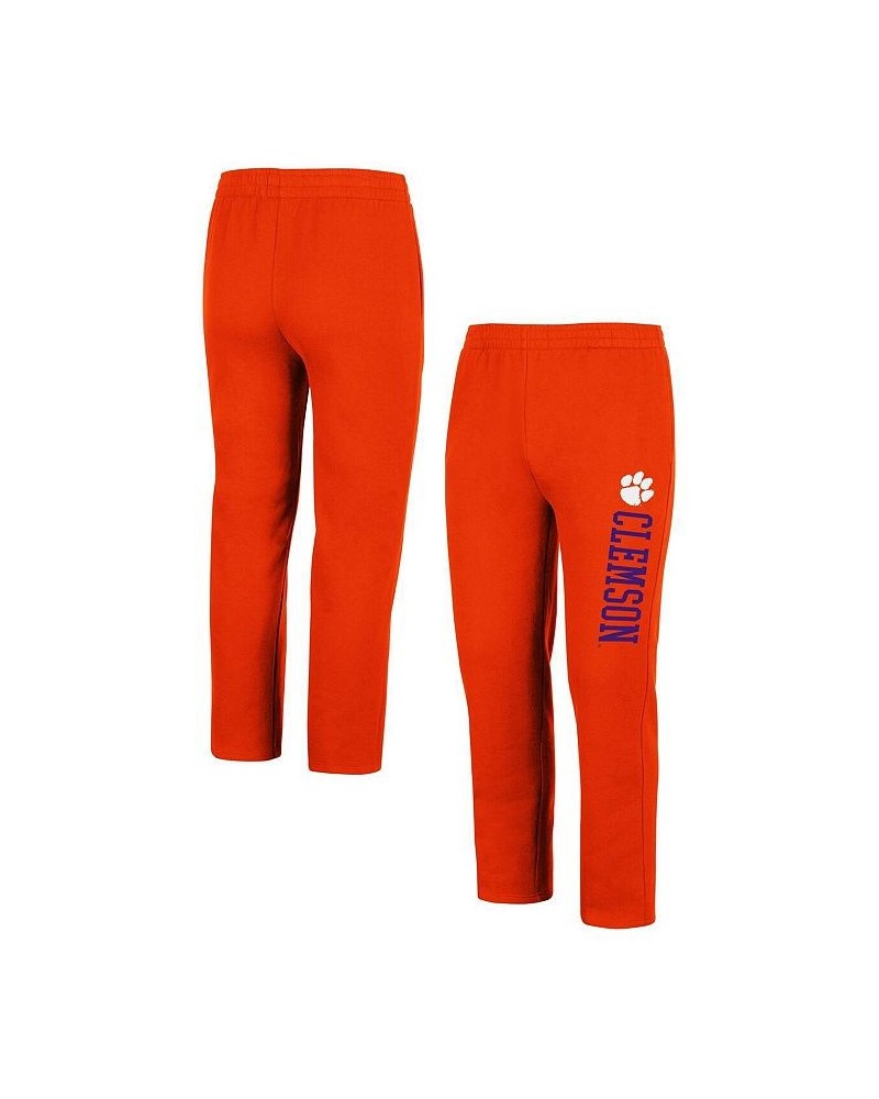 Men's Orange Clemson Tigers Fleece Pants $23.65 Pants