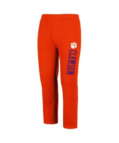 Men's Orange Clemson Tigers Fleece Pants $23.65 Pants