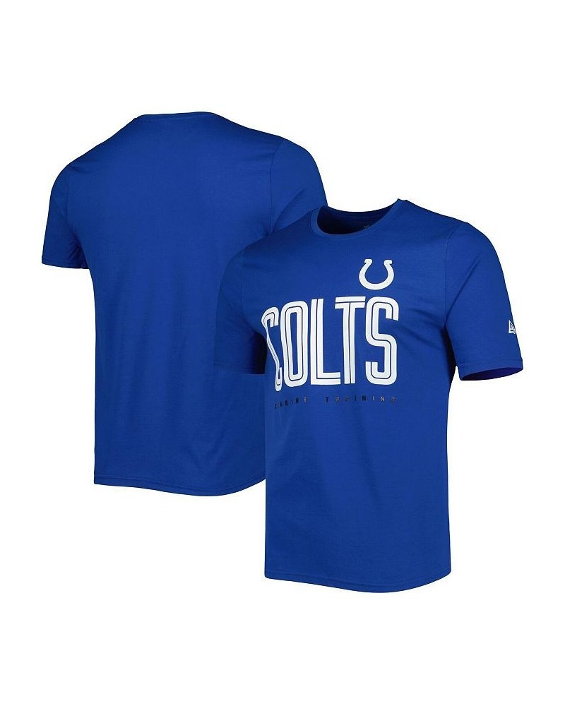 Men's Royal Indianapolis Colts Combine Authentic Training Huddle Up T-shirt $20.13 T-Shirts