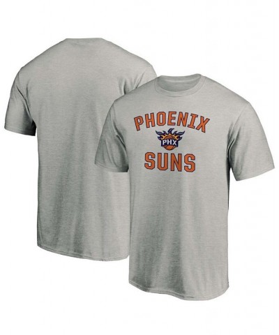 Men's Heathered Gray Phoenix Suns Team Victory Arch T-shirt $12.40 T-Shirts