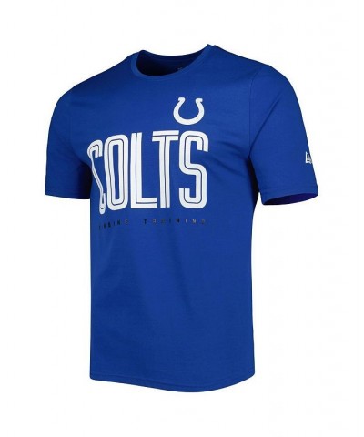 Men's Royal Indianapolis Colts Combine Authentic Training Huddle Up T-shirt $20.13 T-Shirts