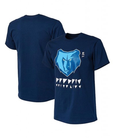 Men's NBA x Naturel Navy Memphis Grizzlies No Caller ID T-shirt $25.80 T-Shirts