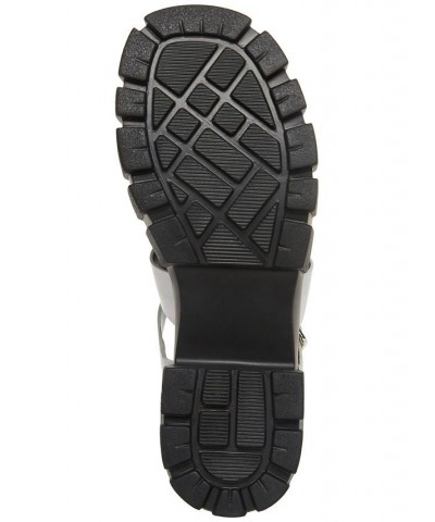 Genesis Platform Lug Sole Fisherman Sandals Silver $35.88 Shoes