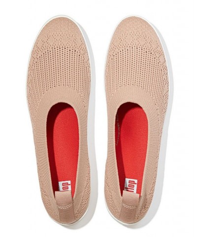 Women's Uberknit Ballerinas Flats Gray $55.00 Shoes