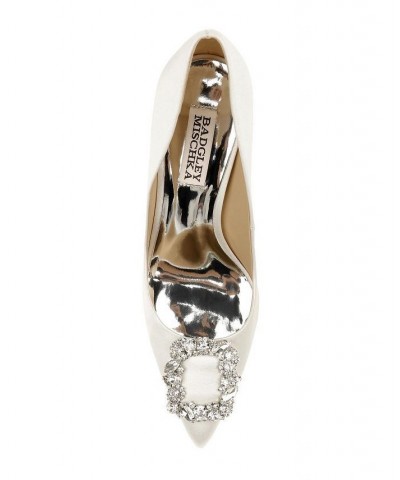 Women's Cher Evening Pumps White $95.55 Shoes