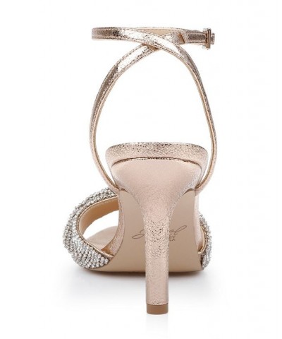 Women's April Evening Sandals Pink $62.55 Shoes