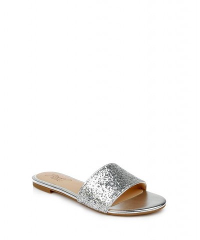 Dillian Dress Slides Silver $39.16 Shoes