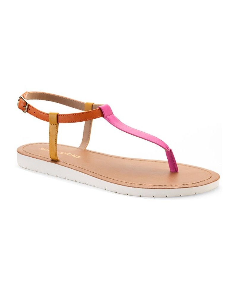 Kristi T-Strap Flat Sandals PD07 $24.57 Shoes