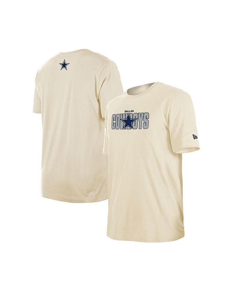 Men's Cream Dallas Cowboys 2023 NFL Draft T-shirt $32.39 T-Shirts