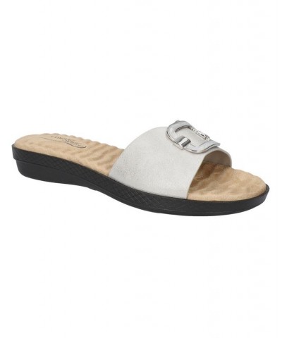 Women's Sunshine Comfort Slide Sandals PD04 $27.95 Shoes