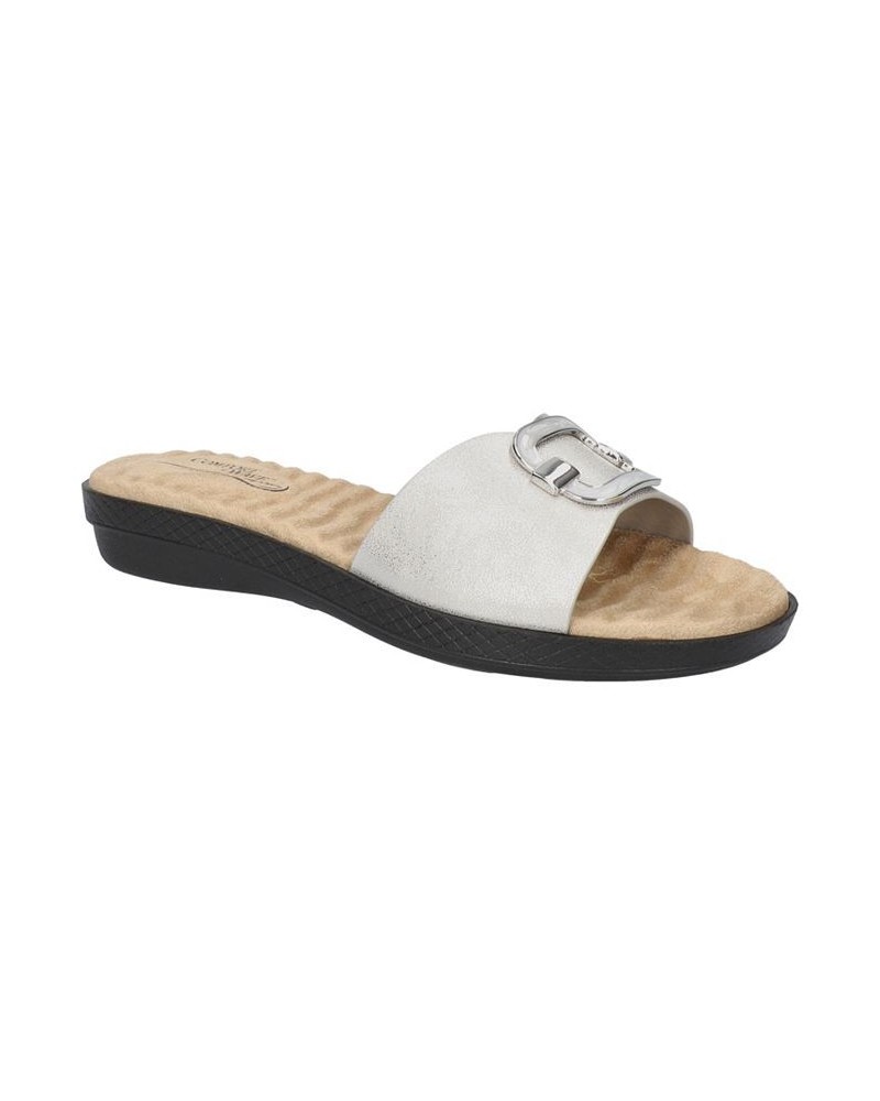 Women's Sunshine Comfort Slide Sandals PD04 $27.95 Shoes