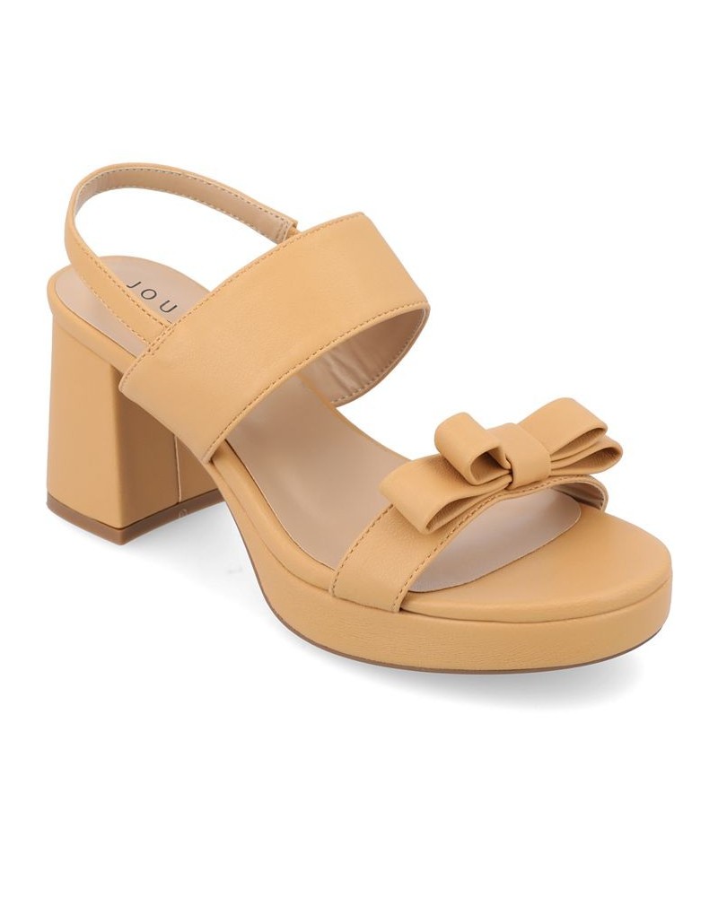 Women's Brookan Platform Sandals PD03 $44.00 Shoes