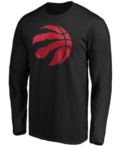 Men's Pascal Siakam Black Toronto Raptors Team Playmaker Name and Number Long Sleeve T-shirt $21.08 T-Shirts