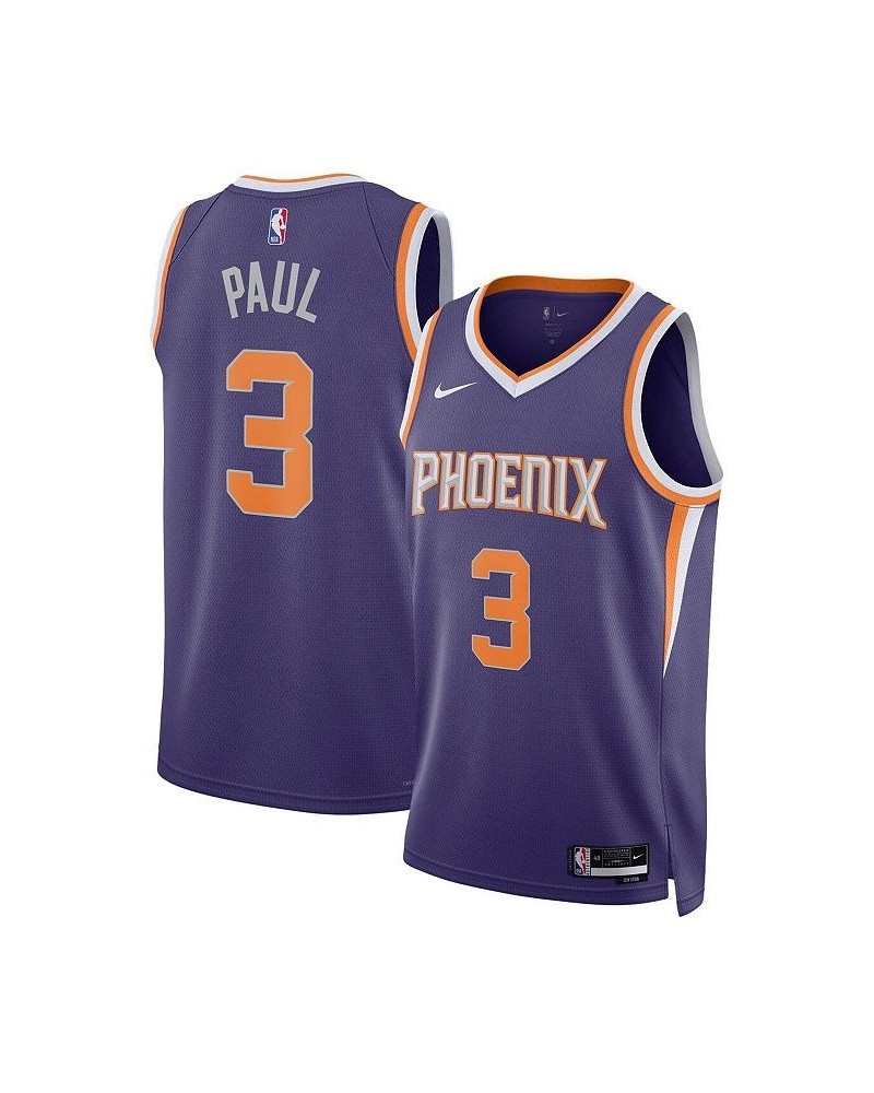 Men's and Women's Chris Paul Purple Phoenix Suns 2022/23 Swingman Jersey - Icon Edition $58.50 Jersey