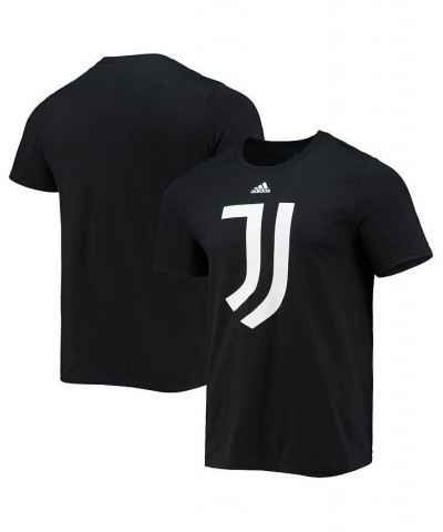 Men's Black Juventus Primary Logo Amplifier T-shirt $20.29 T-Shirts