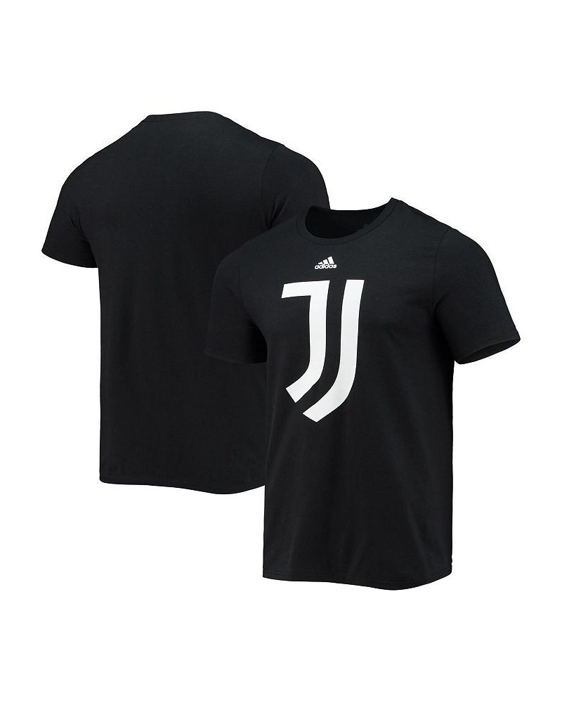 Men's Black Juventus Primary Logo Amplifier T-shirt $20.29 T-Shirts